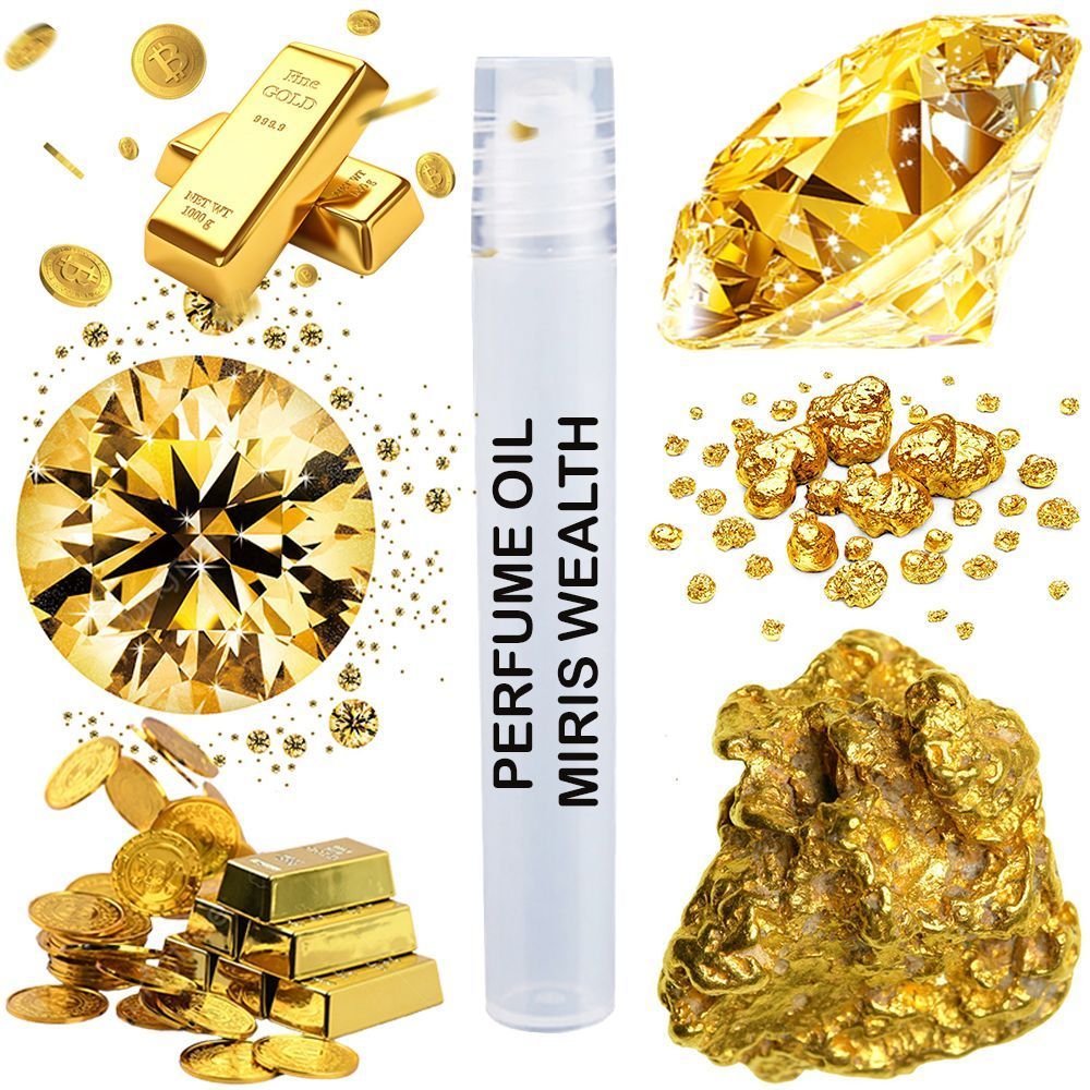 картинка Парфюмерное масло MIRIS Wealth Унисекс 10 ml от официального магазина MIRIS.STORE