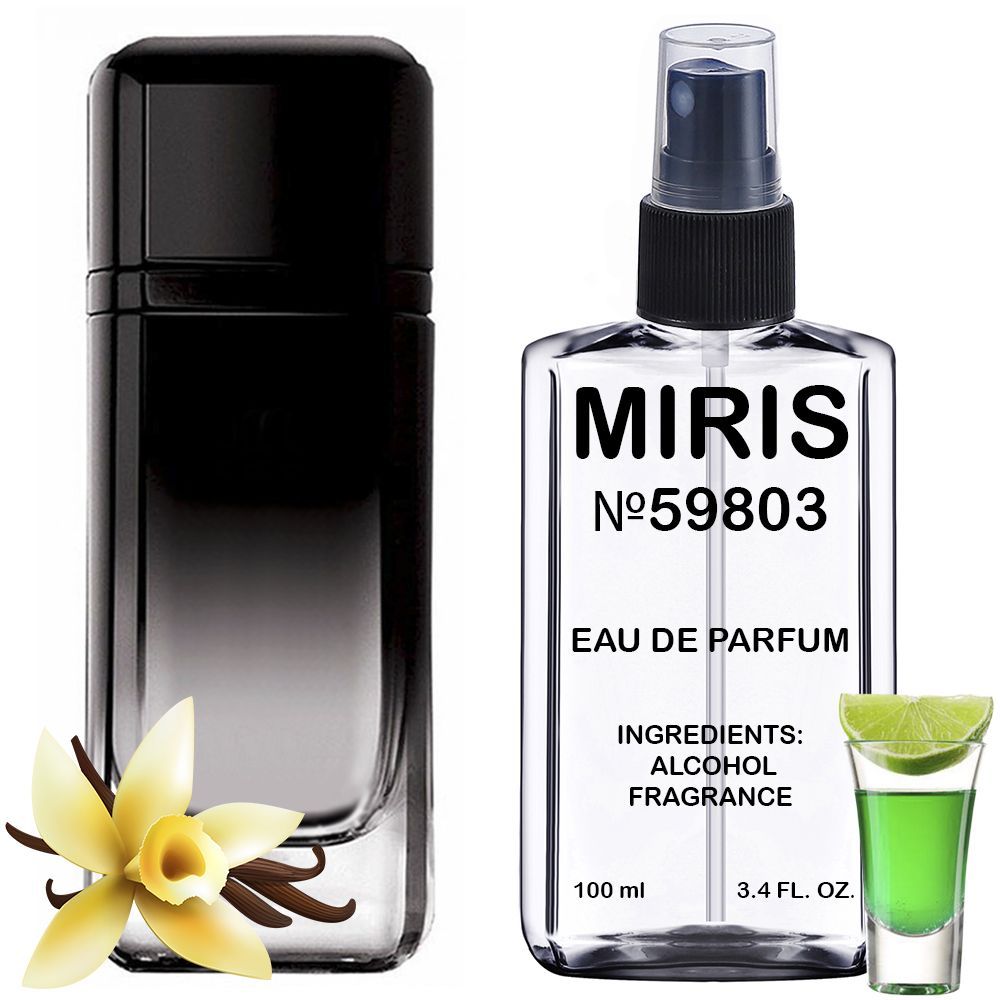 картинка Духи MIRIS №59803 (аромат похож на 212 VIP Black) Мужские 100 ml от официального магазина MIRIS.STORE
