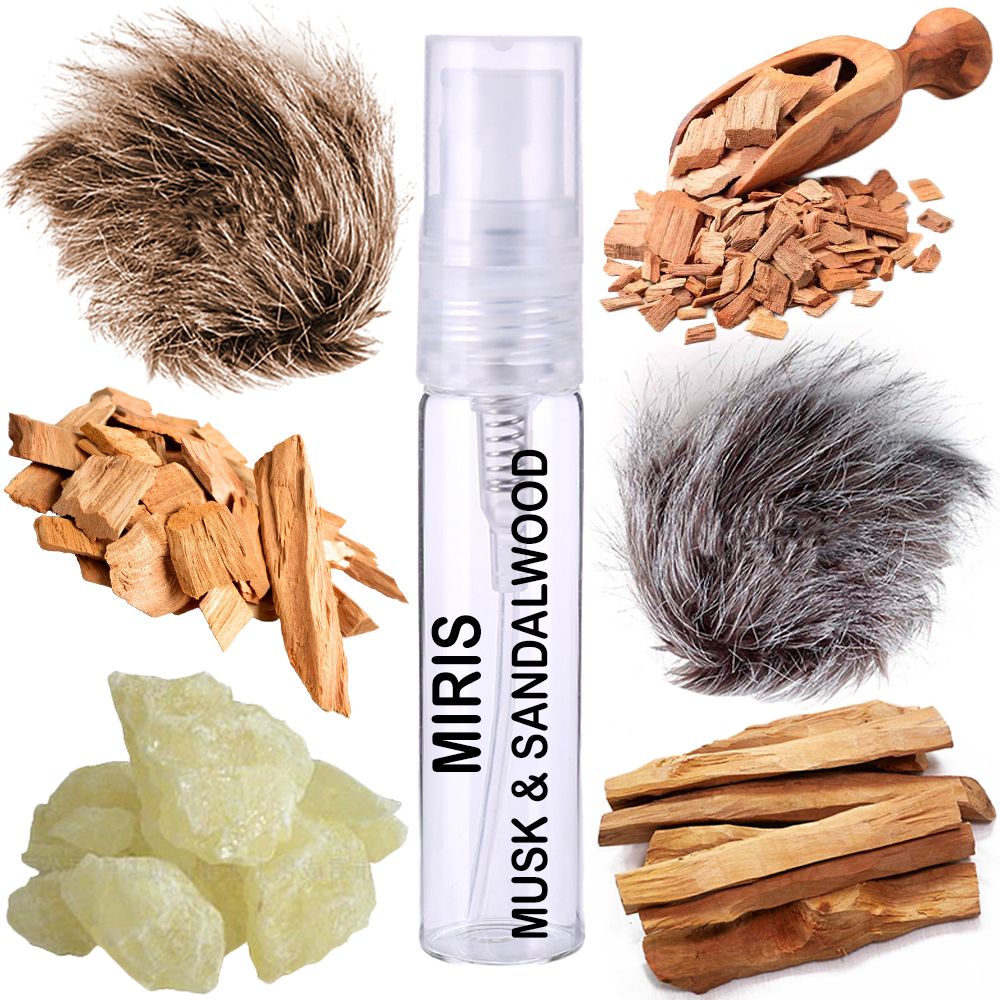 зображення Пробник Парфумів MIRIS Musk & Sandalwood Унісекс 3 ml від офіційного магазину MIRIS.STORE