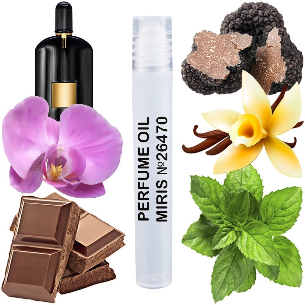 зображення Парфумерна олія MIRIS Premium №26470 (аромат схожий на Black Orchid) Жіноча 10 ml від офіційного магазину MIRIS.STORE