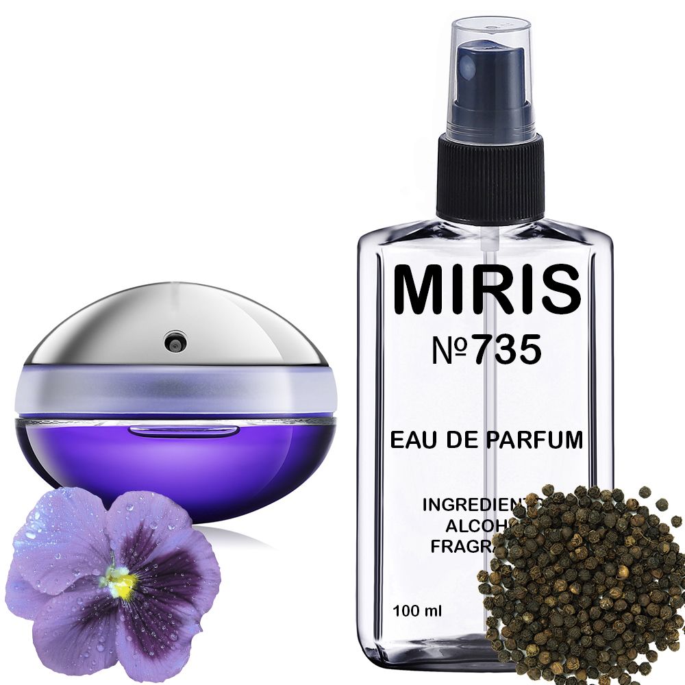 зображення Парфуми MIRIS №735 (аромат схожий на Ultraviolet) Жіночі 100 ml від офіційного магазину MIRIS.STORE