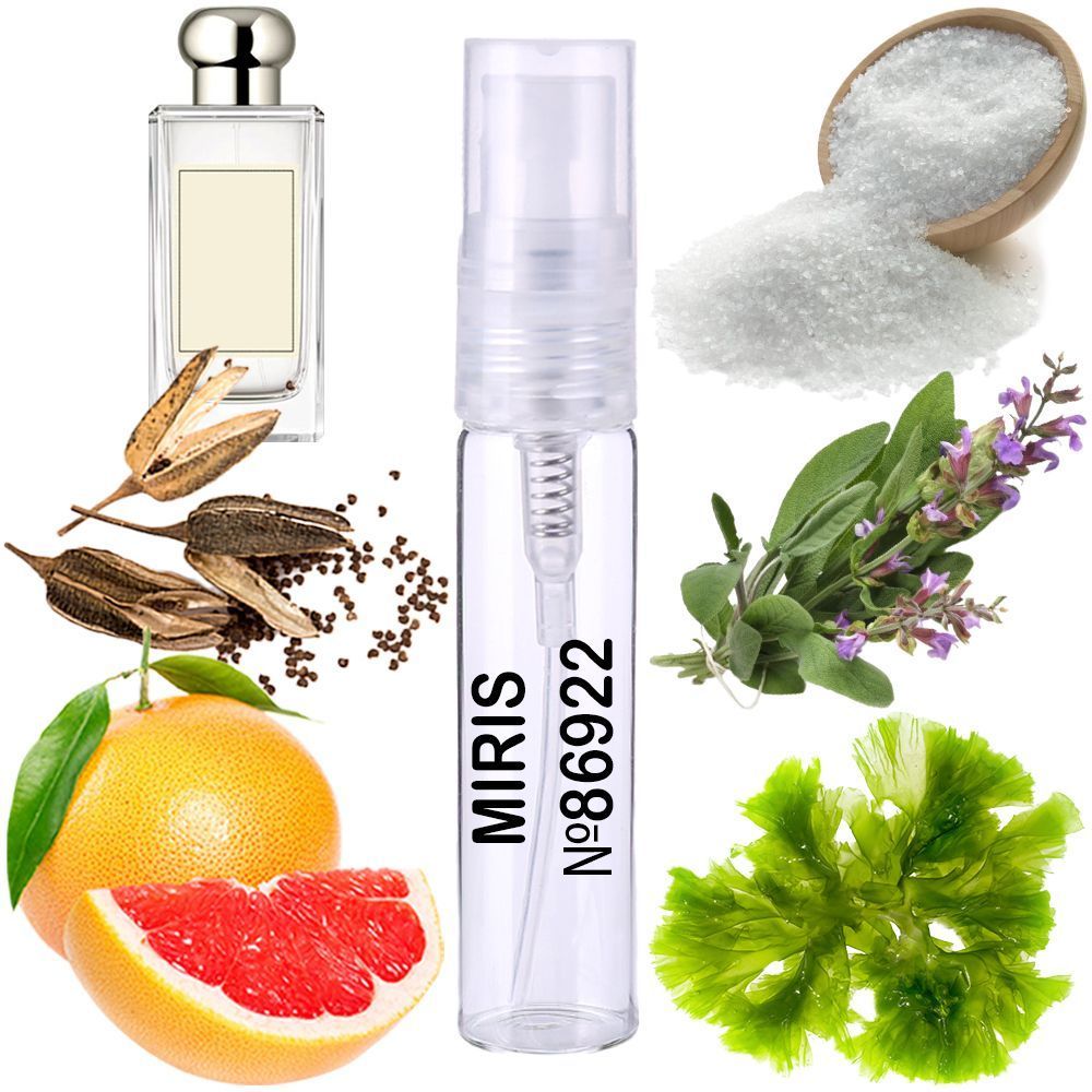 зображення Пробник Парфумів MIRIS №86922 (аромат схожий на Jo Malone Wood Sage & Sea Salt) Унісекс 3 ml від офіційного магазину MIRIS.STORE