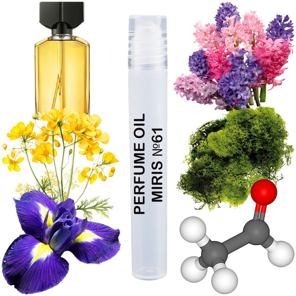 картинка Парфюмерное масло MIRIS №61 (аромат похож на Fidji) Женское 10 ml от официального магазина MIRIS.STORE