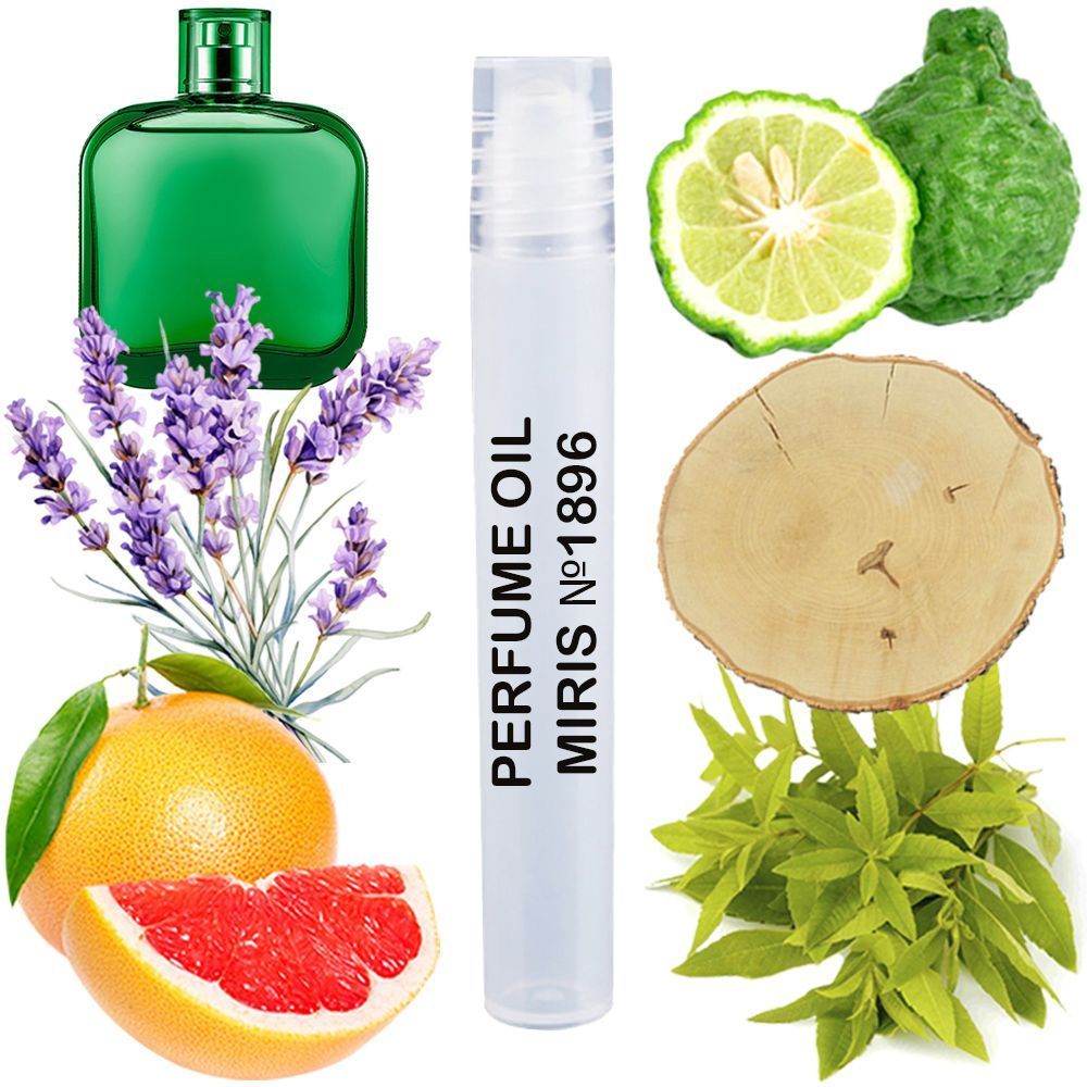 картинка Парфюмерное масло MIRIS №1896 (аромат похож на Eau De L.12.12 Vert) Мужское 10 ml от официального магазина MIRIS.STORE