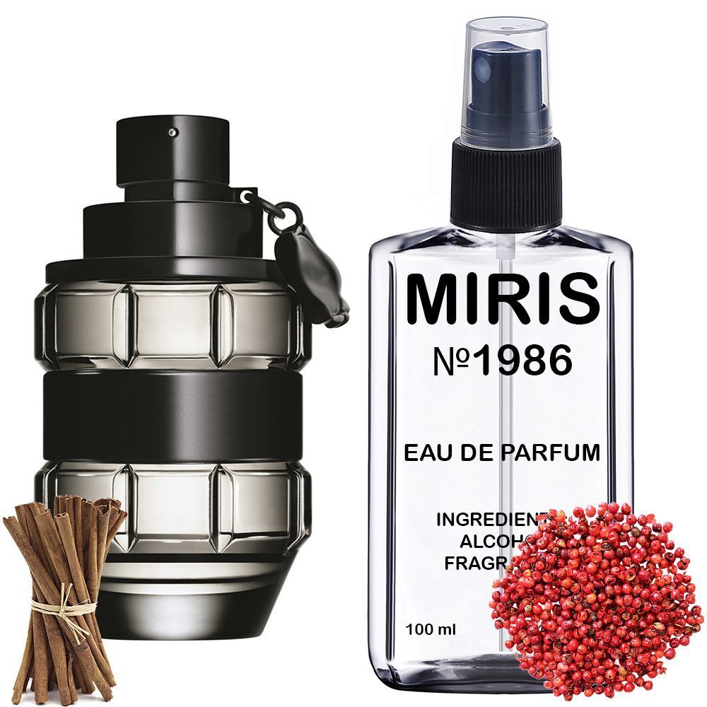 зображення Парфуми MIRIS №1986 (аромат схожий на Spicebomb) Чоловічі 100 ml від офіційного магазину MIRIS.STORE
