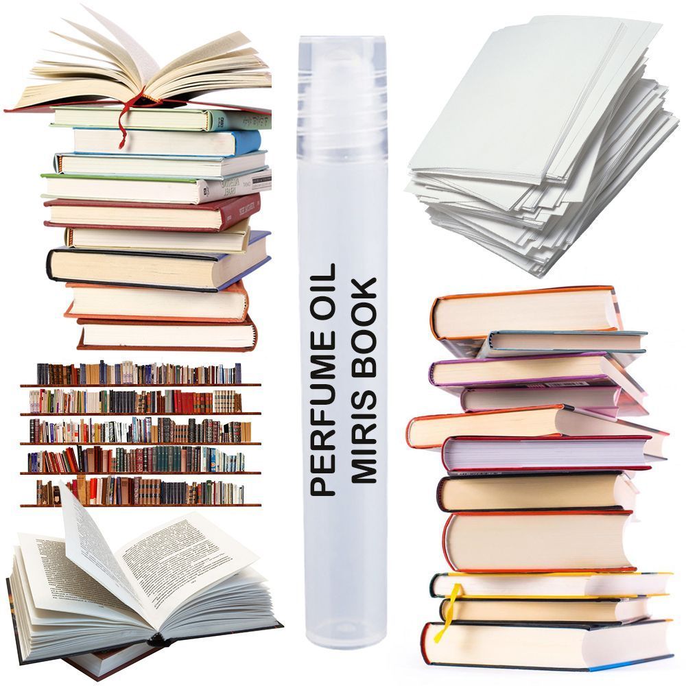 картинка Парфюмерное масло MIRIS Book Унисекс 10 ml от официального магазина MIRIS.STORE