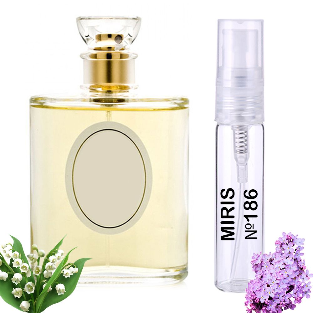 зображення Пробник Парфумів MIRIS №186 (аромат схожий на Diorissimo) Жіночий 3 ml від офіційного магазину MIRIS.STORE