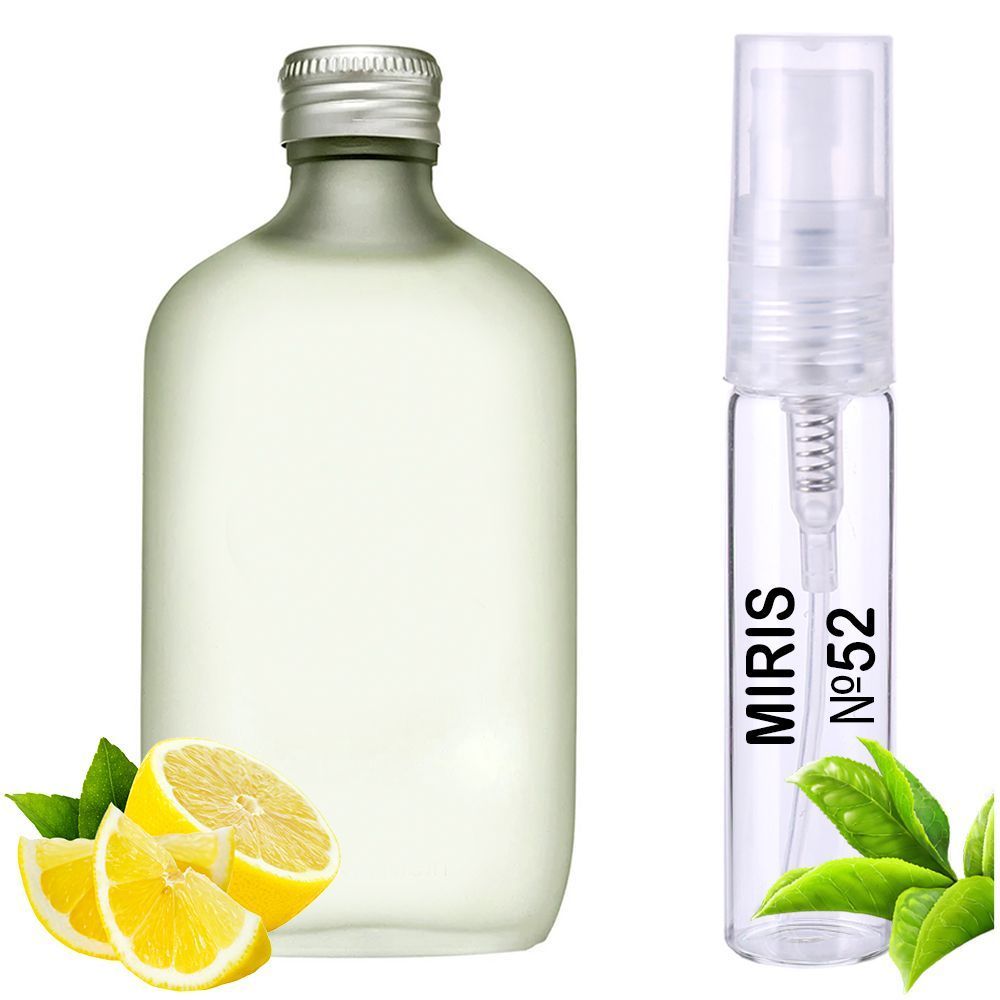 зображення Пробник Парфумів MIRIS №52 (аромат схожий на CK One) Унісекс 3 ml від офіційного магазину MIRIS.STORE