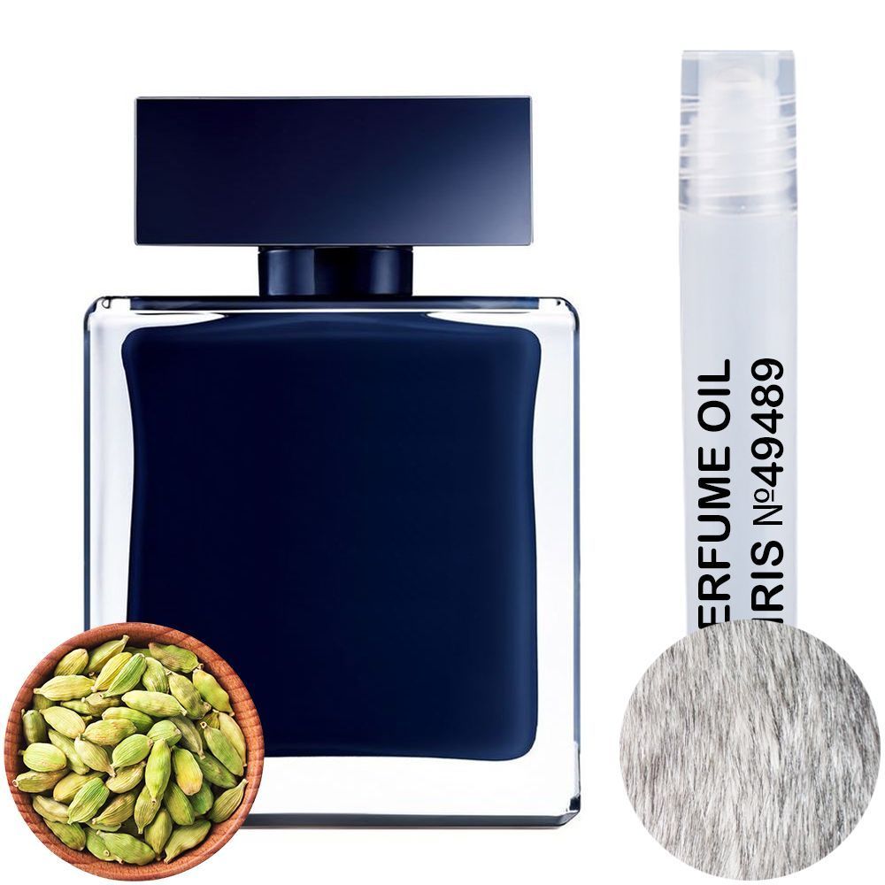 картинка Парфюмерное масло MIRIS №49489 (аромат похож на Bleu Noir For Him) Мужское 10 ml от официального магазина MIRIS.STORE
