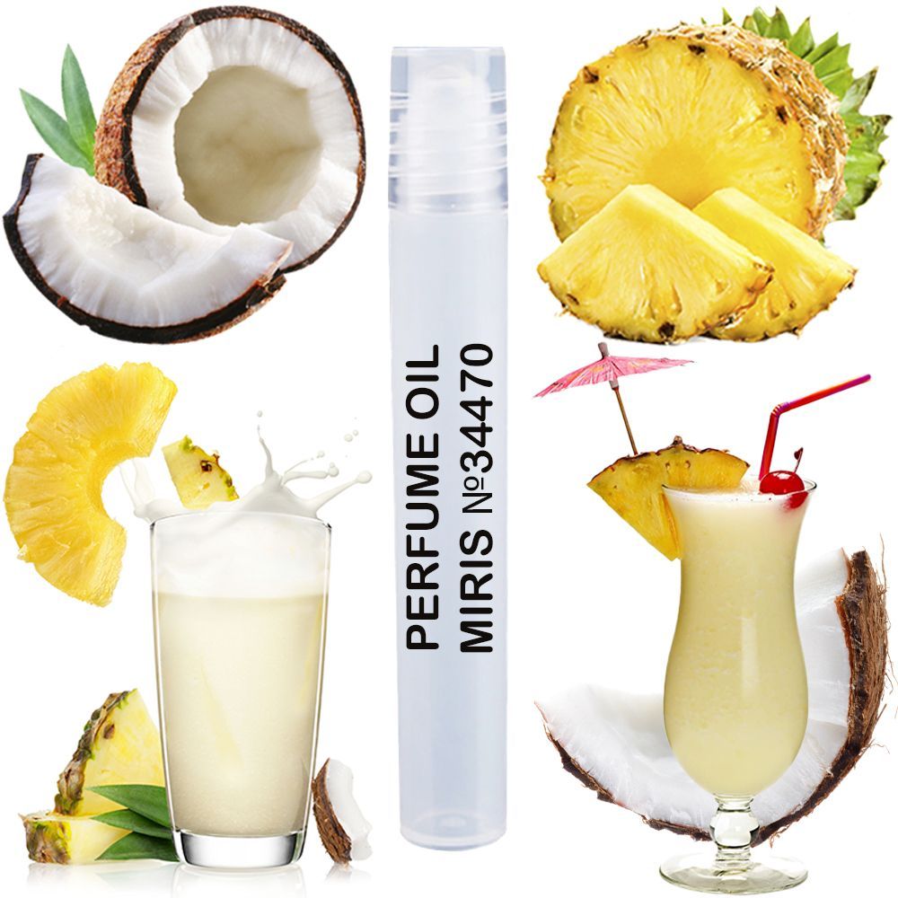 картинка Парфюмерное масло MIRIS №34470 Pina Colada Унисекс 10 ml от официального магазина MIRIS.STORE