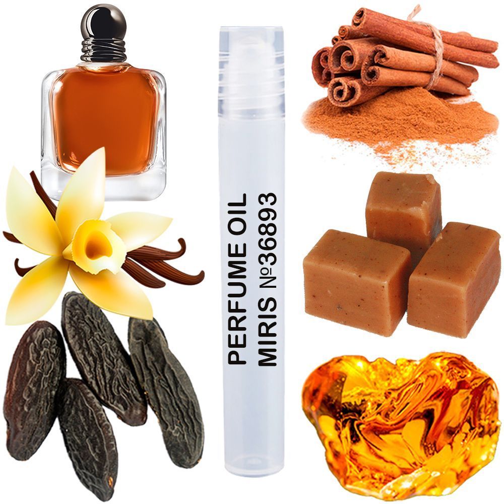 картинка Парфюмерное масло MIRIS №36893 (аромат похож на Emporio Stronger With You Intensely) Мужское 10 ml от официального магазина MIRIS.STORE