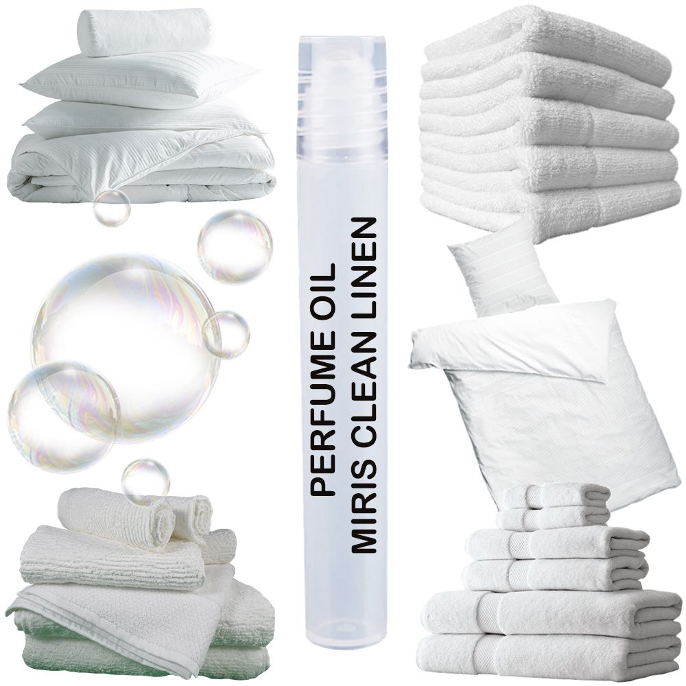картинка Парфюмерное масло MIRIS Clean Linen Унисекс 10 ml от официального магазина MIRIS.STORE