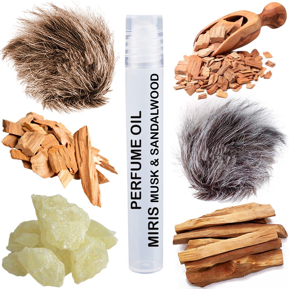 картинка Парфюмерное масло MIRIS Musk & Sandalwood Унисекс 10 ml от официального магазина MIRIS.STORE