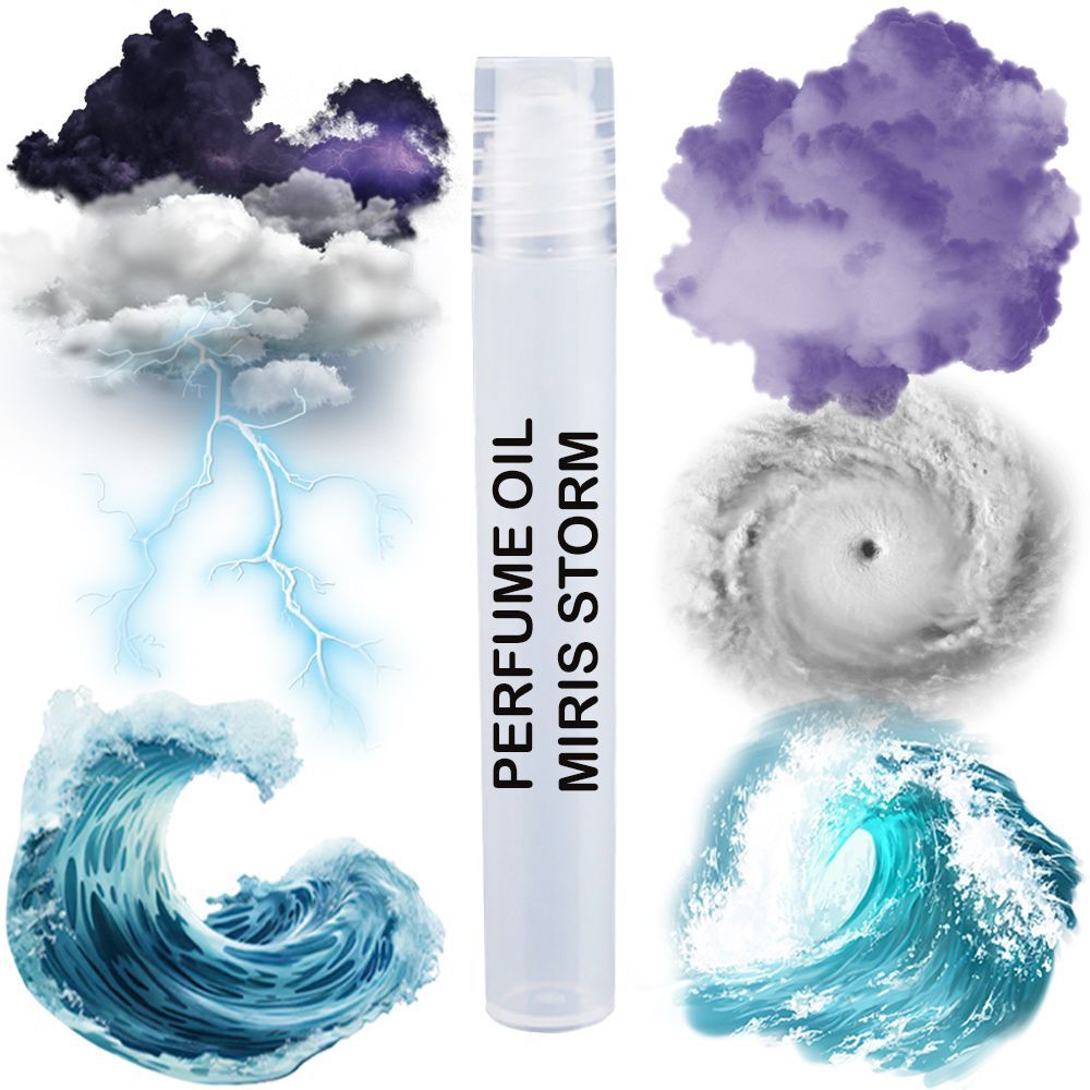 картинка Парфюмерное масло MIRIS Storm Унисекс 10 ml от официального магазина MIRIS.STORE