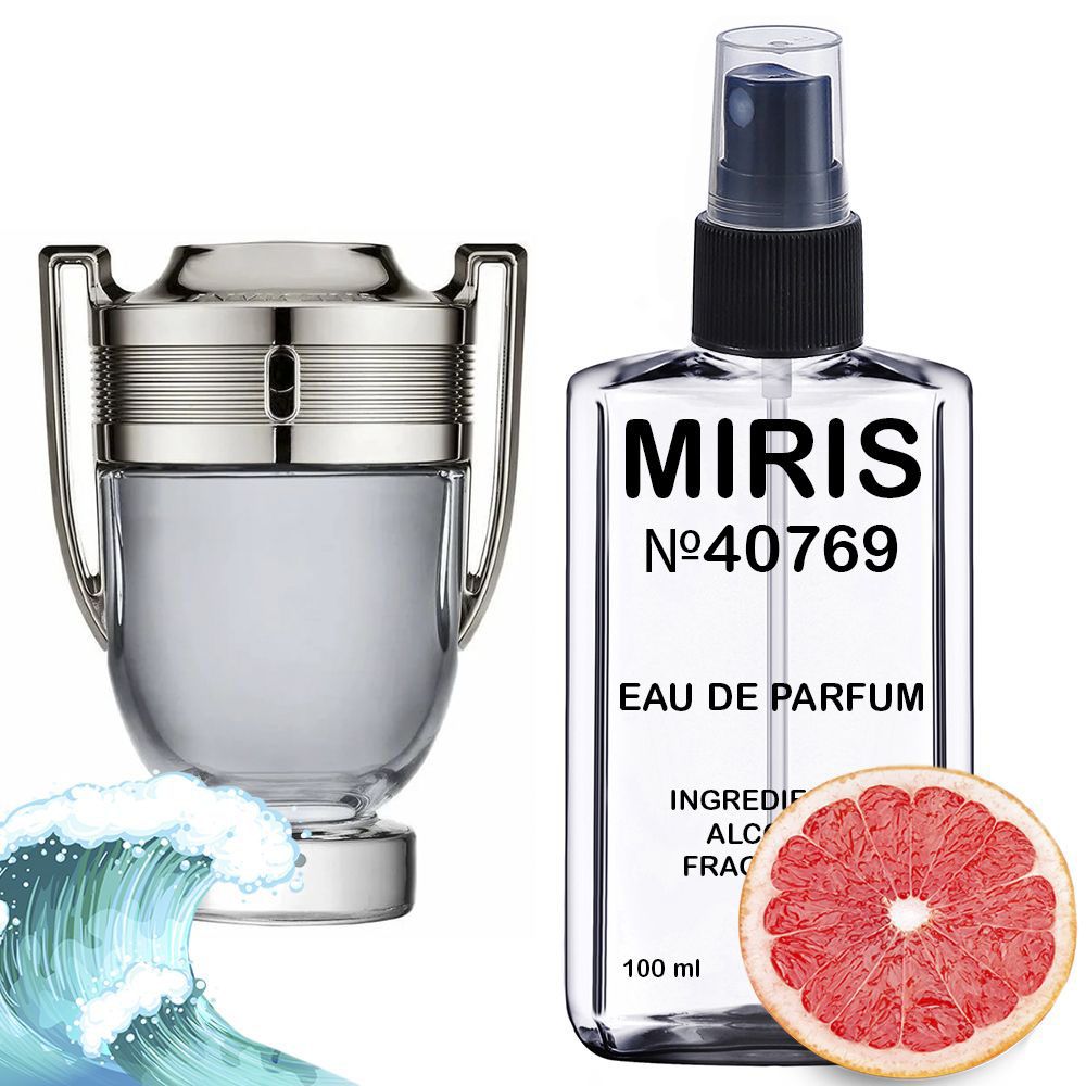 картинка Духи MIRIS Premium №40769 (аромат похож на Paco Rabanne Invictus) Мужские 100 ml от официального магазина MIRIS.STORE