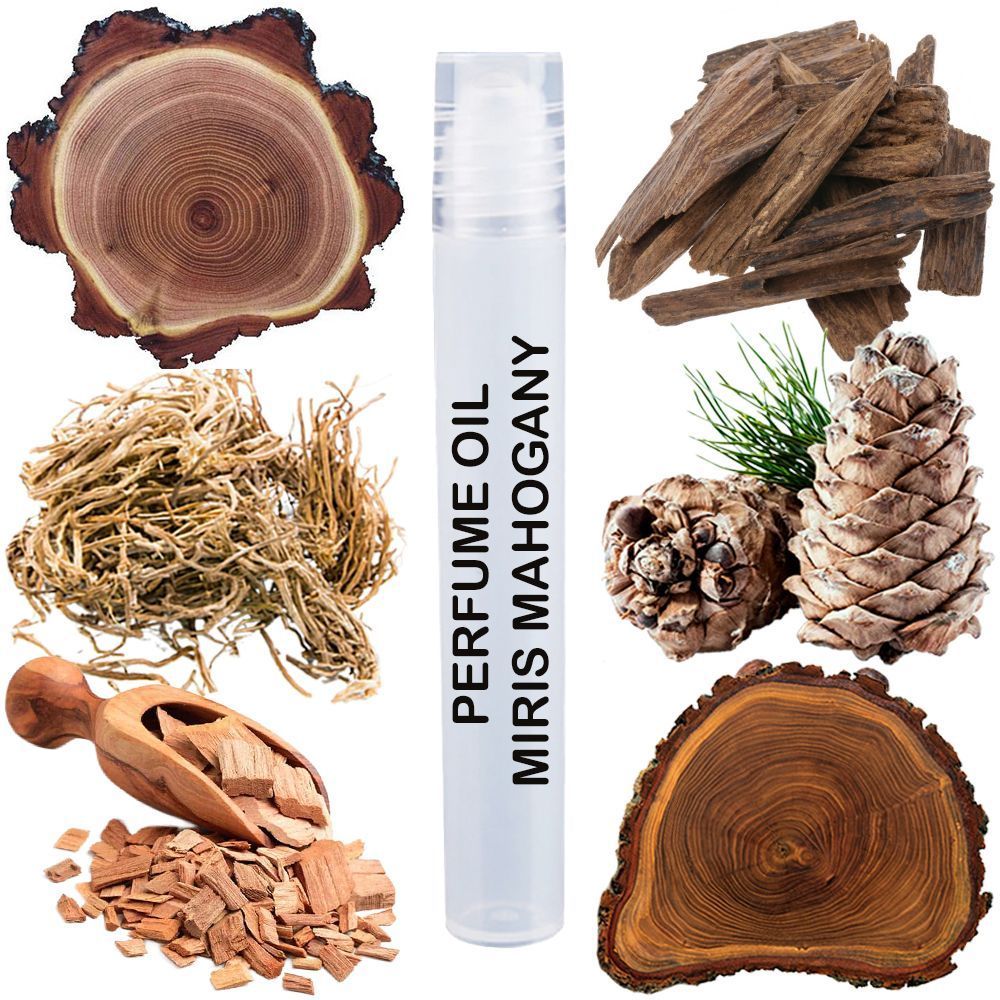 картинка Парфюмерное масло MIRIS Mahogany Унисекс 10 ml от официального магазина MIRIS.STORE